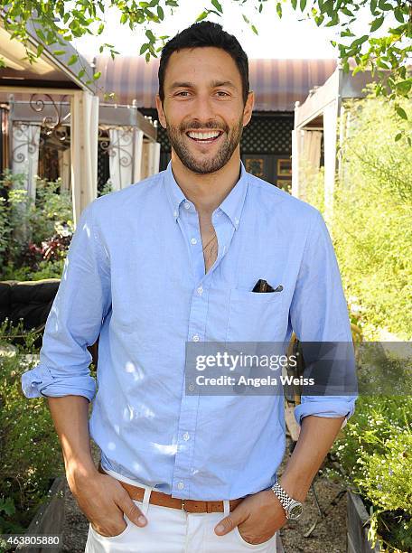 Noah Mills attends the Maison De Mode Oscar week lunch hosted by Rosario Dawson, Amanda Hearst, Hassan Pierre & Spotify at Petit Ermitage on February...