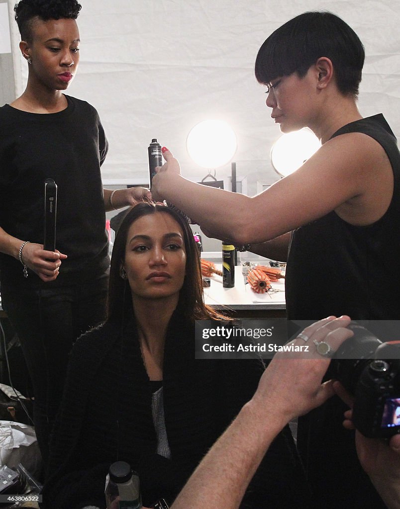 TRESemme at Erin Fetherston - Front Row/Backstage - Mercedes-Benz Fashion Week Fall 2015