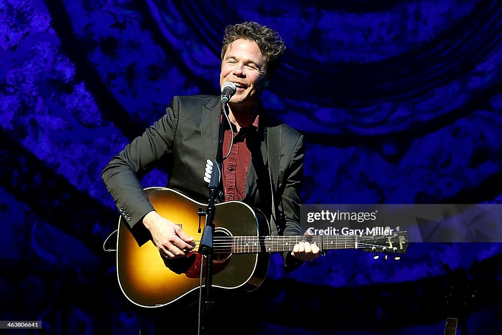 Josh Rutter Josh Ritter performs in concert at ACL Live on January 18, 2014 in ...