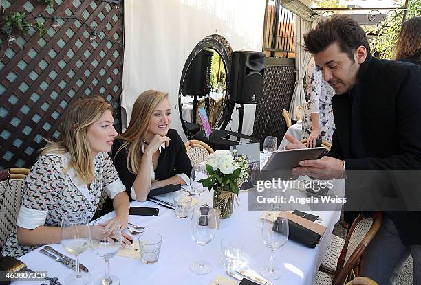 Uma von Wittenkamp and Elizabeth Gilpin attend the Maison De Mode Oscar week lunch hosted by Rosario Dawson, Amanda Hearst, Hassan Pierre & Spotify...