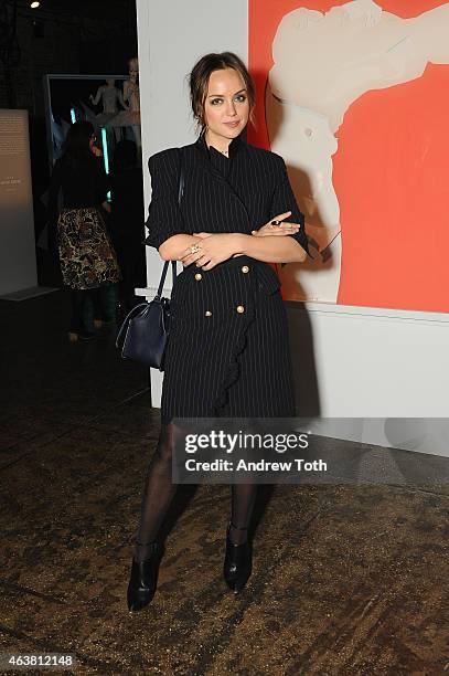 Kelly Framel attends the Alexis Bittar NYFW & 25th Anniversary With Lucite presentation during Mercedes-Benz Fashion Week Fall 2015 on February 18,...