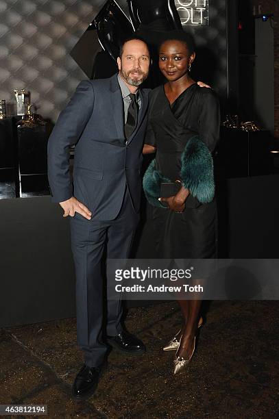Alexis Bittar and Oroma Elewa attend the Alexis Bittar NYFW & 25th Anniversary With Lucite presentation during Mercedes-Benz Fashion Week Fall 2015...