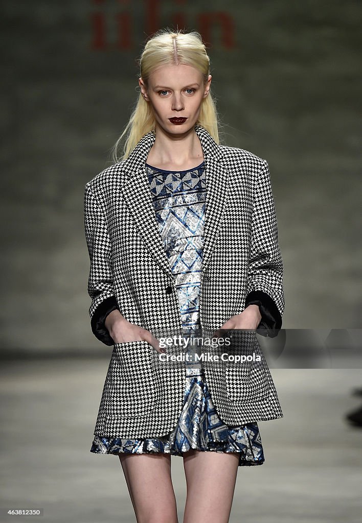 IIJIN - Runway - Mercedes-Benz Fashion Week Fall 2015