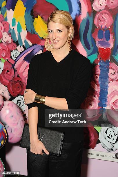 Casey Fremon attends the Alexis Bittar NYFW & 25th Anniversary With Lucite presentation during Mercedes-Benz Fashion Week Fall 2015 on February 18,...