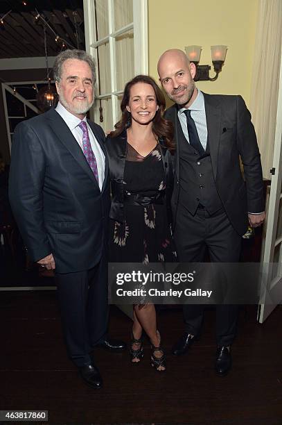 President of Oxfam Raymond Offenheiser, actress Kristin Davis and publisher of Vanity Fair Chris Mitchell attend VANITY FAIR and Barneys New York...