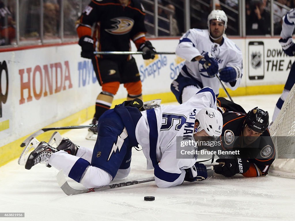 Tampa Bay Lightning v Anaheim Ducks