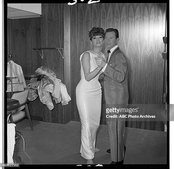 Behind-the-Scenes Coverage - Airdate: April 11, 1964. FRAN JEFFRIES AND HOST DONALD O'CONNOR