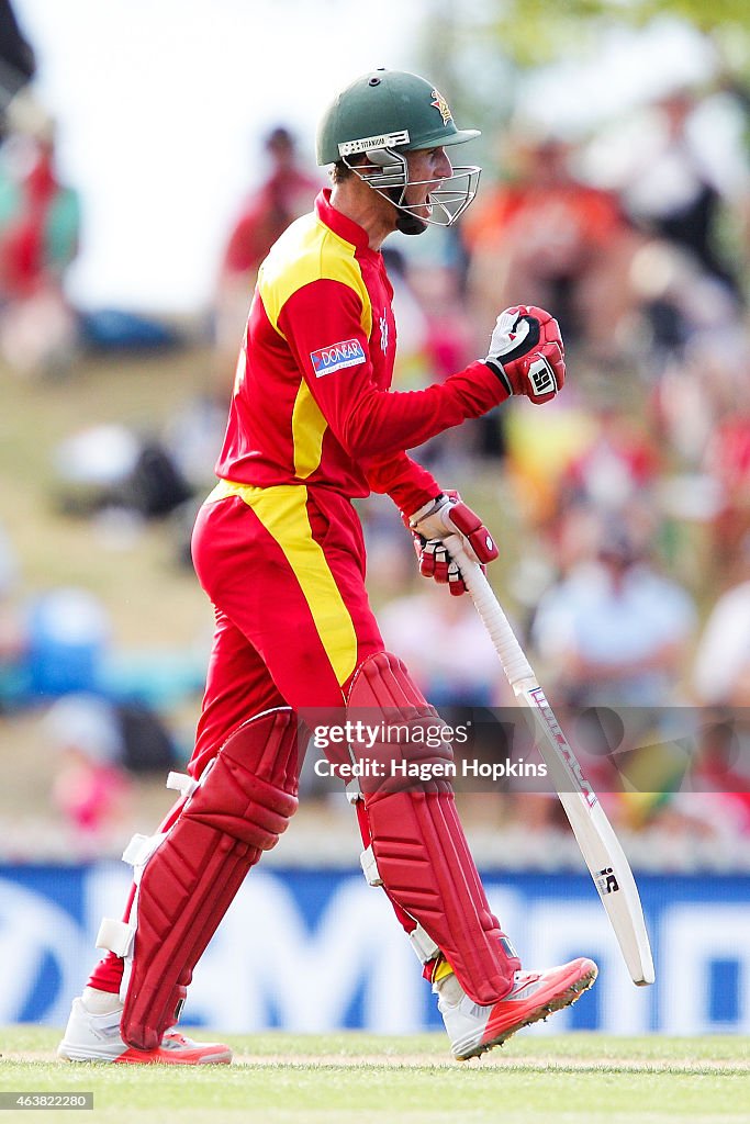 Zimbabwe v United Arab Emirates - 2015 ICC Cricket World Cup