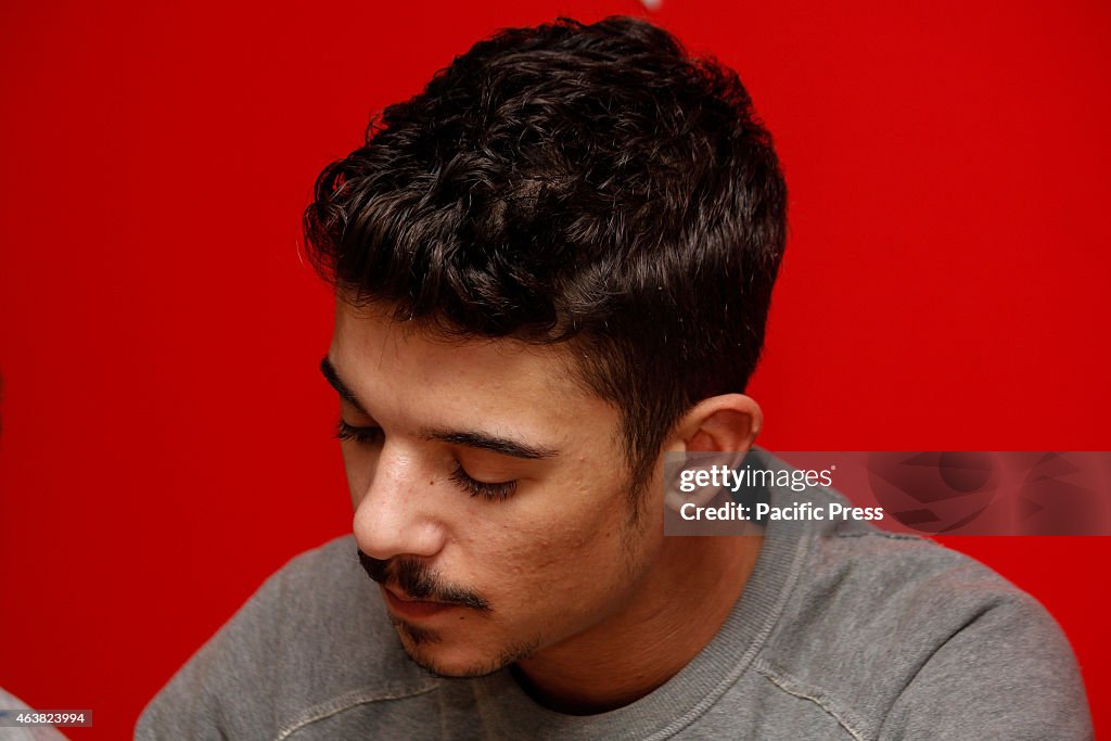 The rapper Italian Moreno, back from the last Sanremo Festival, he ...