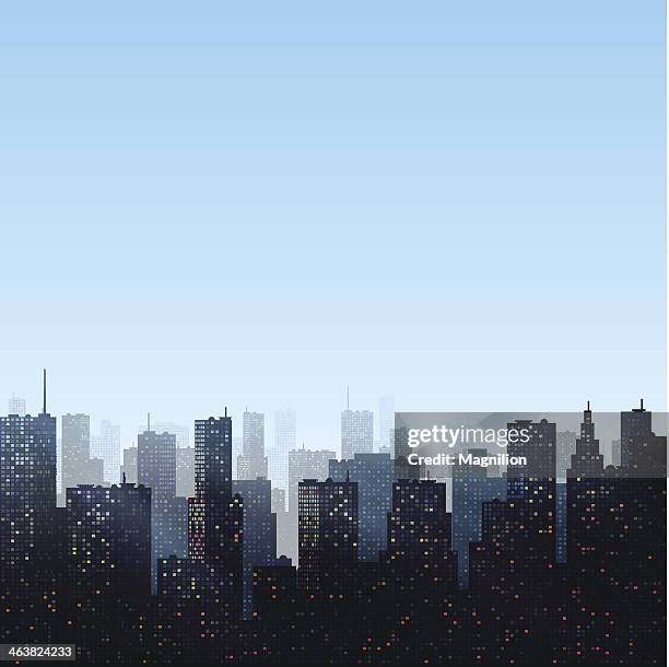 city background - low angle view stock illustrations