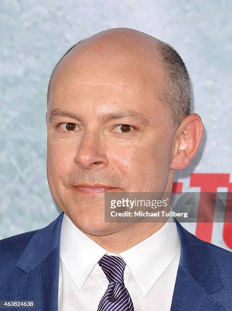 Actor Rob Corddry attends the premiere of Paramount Pictures' "Hot Tub Time Machine 2" at Regency Village Theatre on February 18, 2015 in Westwood,...