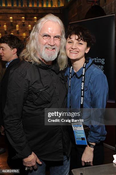 Billy Connolly and Cara Connolly attend the UK Film Party At Sundance 2014 on January 19, 2014 in Park City, Utah.