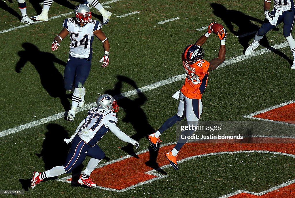AFC Championship - New England Patriots v Denver Broncos