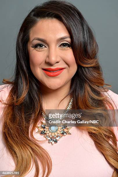 Martha Lopez Vargas attends the 2014 NBCUniversal TCA Winter Press Tour Portraits at Langham Hotel on January 19, 2014 in Pasadena, California.