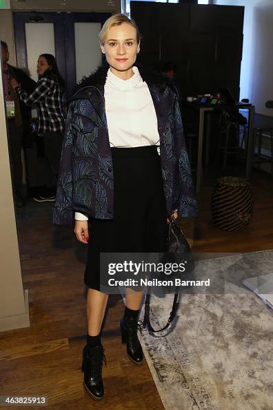 Diane Kruger at the Nintendo Chalet during the 2014 Sundance Film