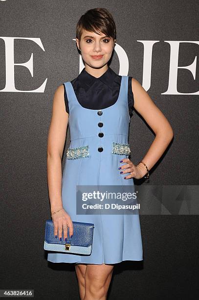 Actress Sami Gayle attends the Miu Miu Women's Tales 9th Edition "De Djess" screening on February 18, 2015 in New York City.