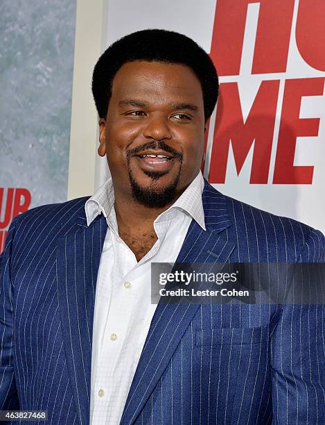 Actor Craig Robinson attends the premiere of Paramount Pictures' 'Hot Tub Time Machine 2' at Regency Village That Regency Village Theatre on February...