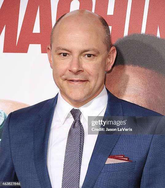 Actor Rob Corddry attends the premiere of "Hot Tub Time Machine 2" at Regency Village Theatre on February 18, 2015 in Westwood, California.