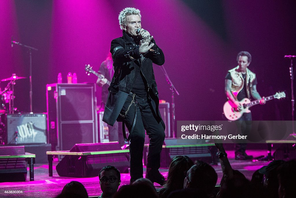 Billy Idol In Concert - Los Angeles, CA