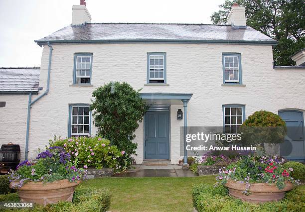 Prince Charles, Prince of Wales and Camilla, Duchess of Cornwall host a reception at their Welsh home Llywynywermod on June 28, 2010 in Llandovery,...