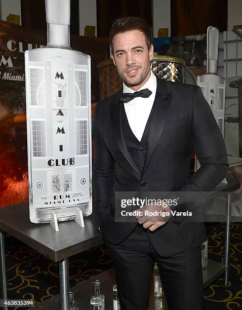 William Levy attends the Miami Club Rum Official Partnership Launch with William Levy at Ritz Carlton South Beach on February 18, 2015 in Miami...