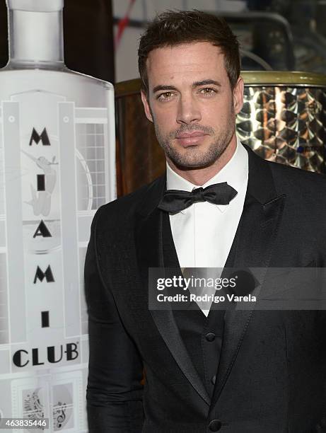 William Levy attends the Miami Club Rum Official Partnership Launch with William Levy at Ritz Carlton South Beach on February 18, 2015 in Miami...