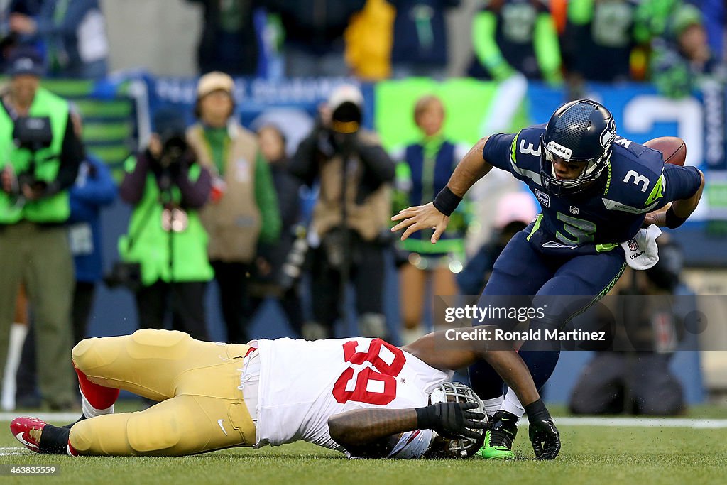 NFC Championship - San Francisco 49ers v Seattle Seahawks