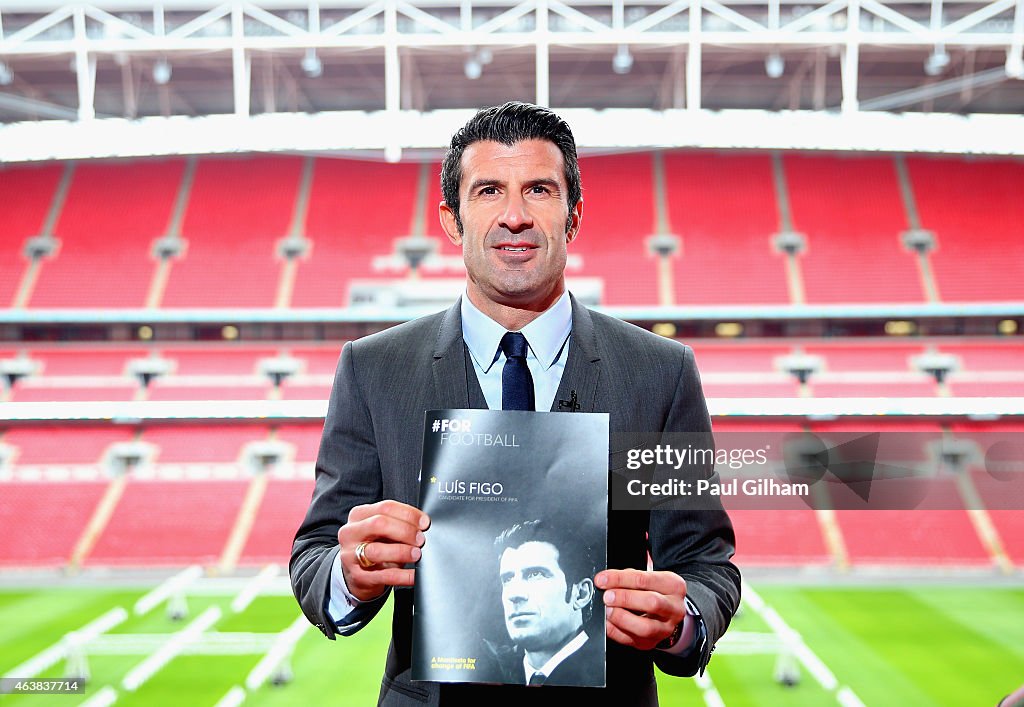 Luis Figo Launches FIFA Presidential Campaign Manifesto