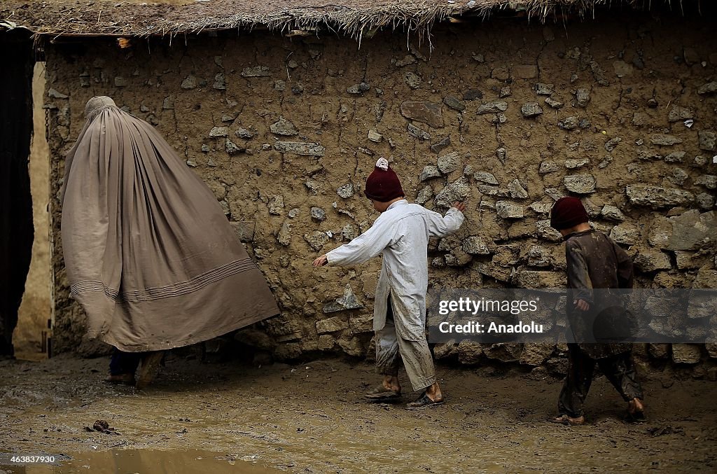 Rainy weather in Pakistan