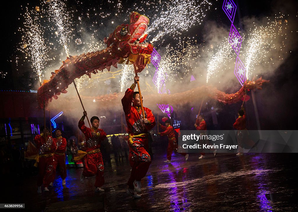 People Celebrate The Spring Festival In China