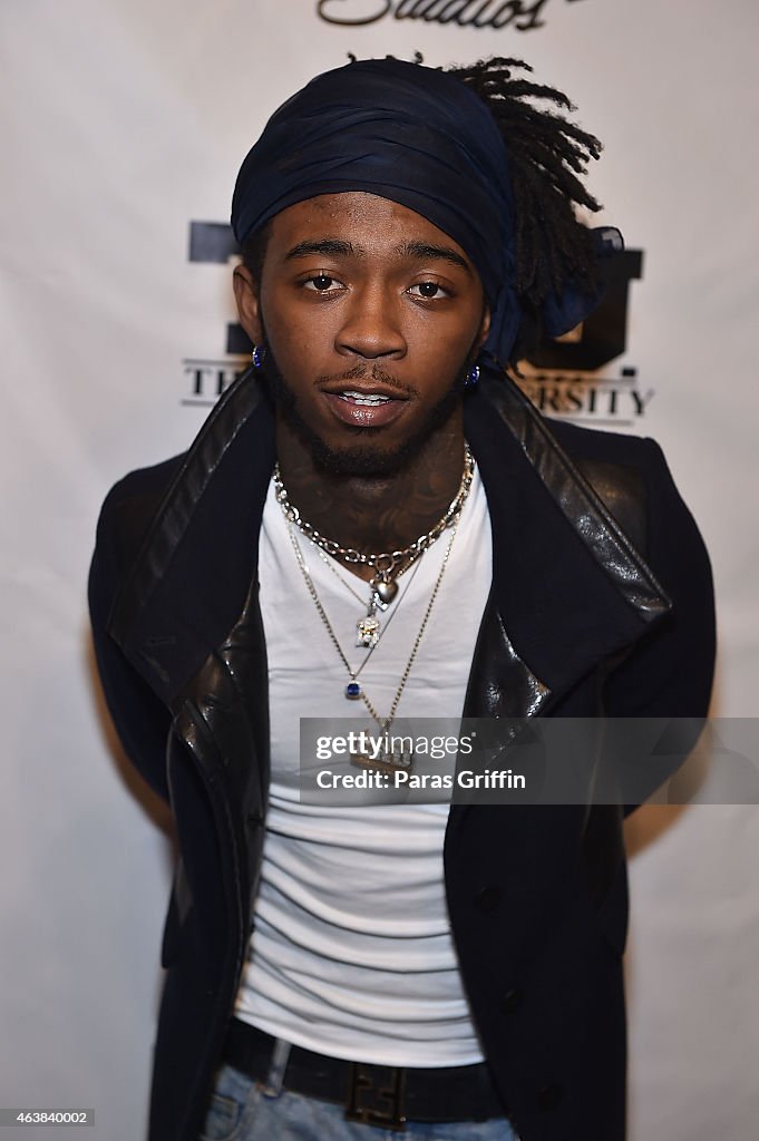 Scooly Rapper Rapper Skooly attends the Street Execs Studio Unveiling & TRU Records ...