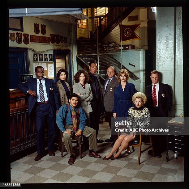 Cast Gallery - Shoot Date: February 8, 1996. JAMES MCDANIEL;JUSTINE MICELI;NICHOLAS TURTURRO;KIM DELANEY;JIMMY SMITS;DENNIS FRANZ;SHARON...