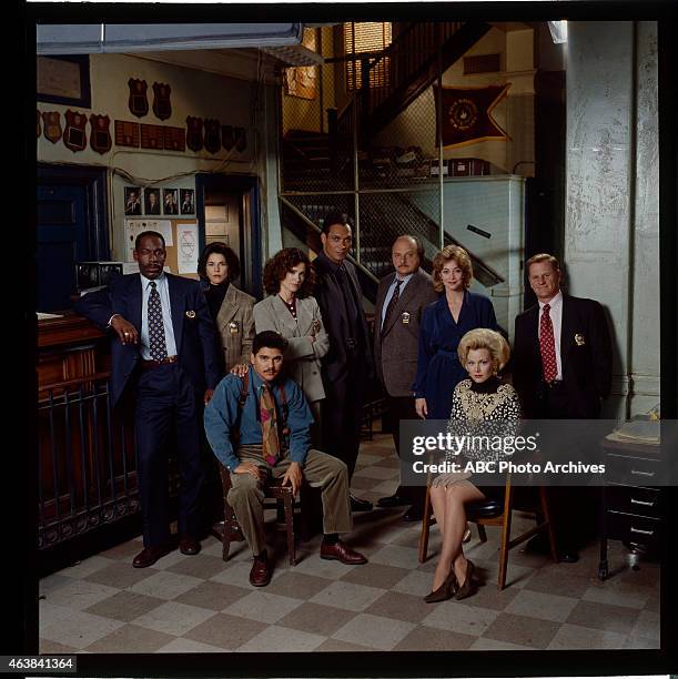 Cast Gallery - Shoot Date: February 8, 1996. JAMES MCDANIEL;JUSTINE MICELI;NICHOLAS TURTURRO;KIM DELANEY;JIMMY SMITS;DENNIS FRANZ;SHARON...