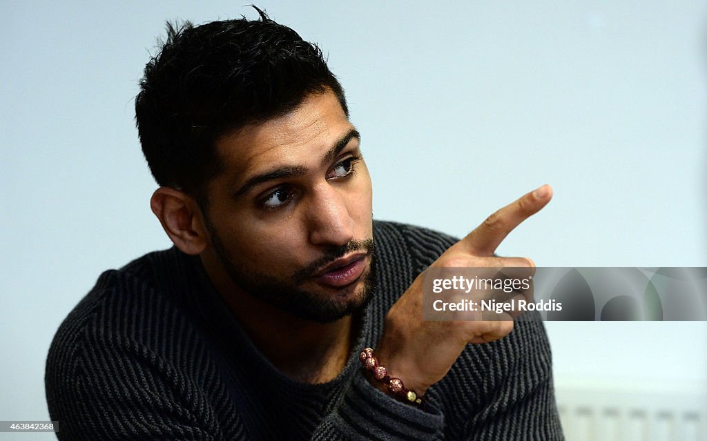 Amir Khan Media Day