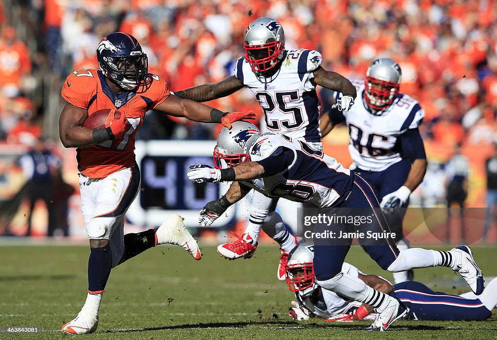 AFC Championship - New England Patriots v Denver Broncos