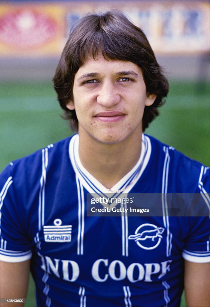 Leicester City striker Gary Lineker 1983/84