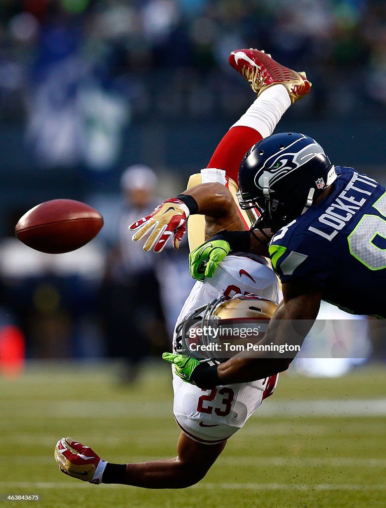 NFC Championship - San Francisco 49ers v Seattle Seahawks