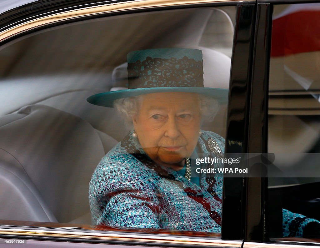 Queen Elizabeth II Reopen Canada House