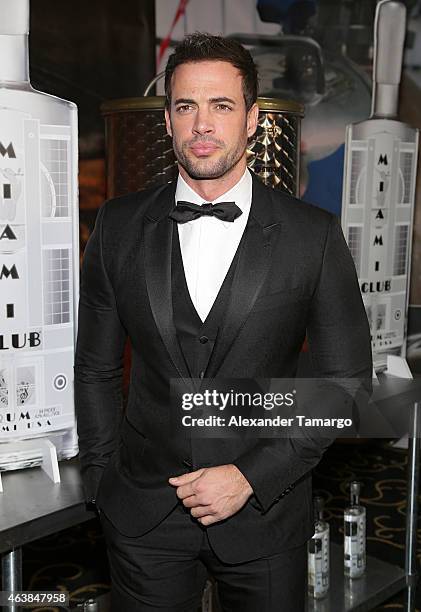 William Levy attends Miami Club Rum Official Partnership Launch With William Levy at Ritz Carlton South Beach on February 18, 2015 in Miami Beach,...