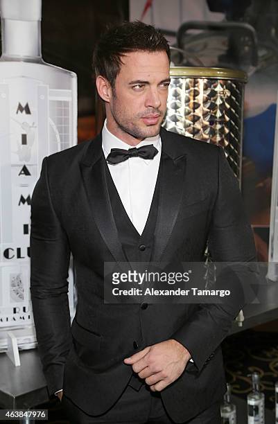 William Levy attends Miami Club Rum Official Partnership Launch With William Levy at Ritz Carlton South Beach on February 18, 2015 in Miami Beach,...