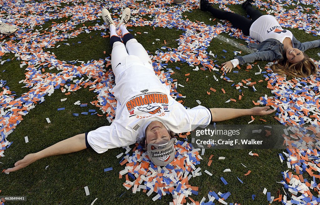 Denver Broncos vs. The New England Patriots