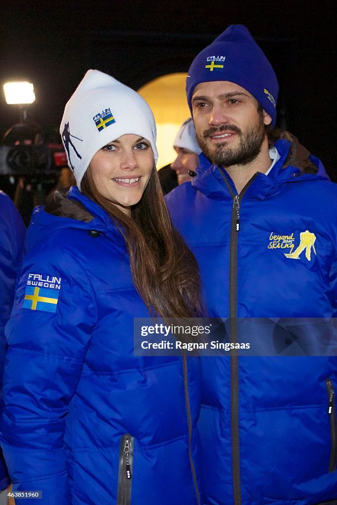 Swedish Royals Attend World Ski Championships