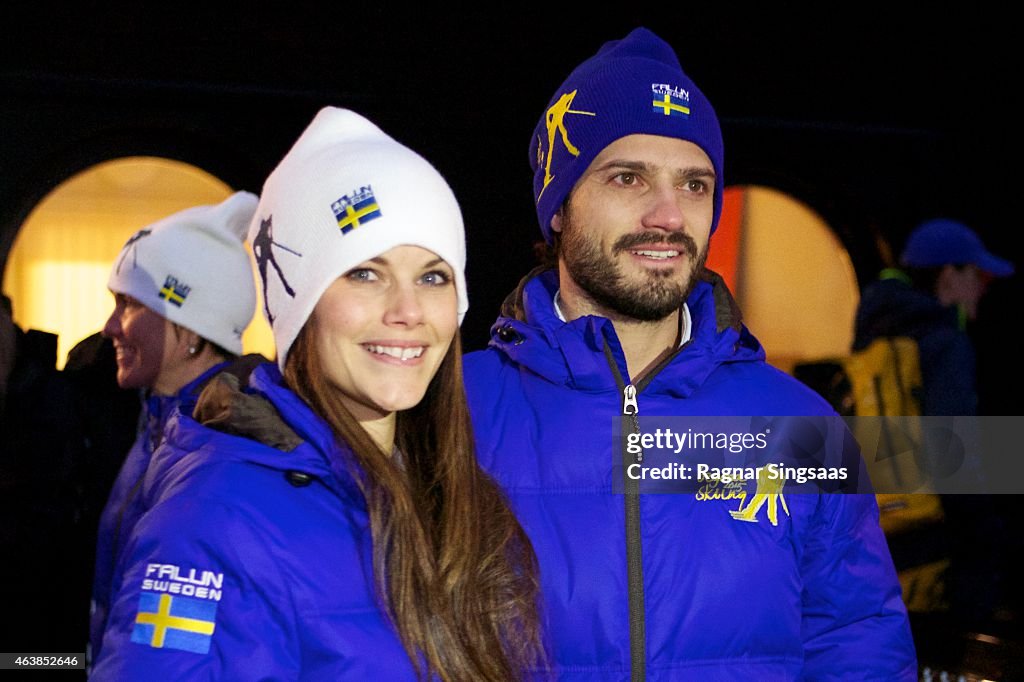 Swedish Royals Attend World Ski Championships