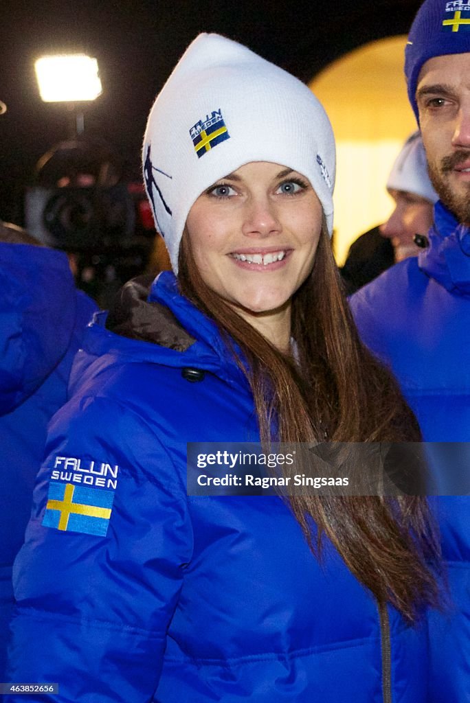 Swedish Royals Attend World Ski Championships