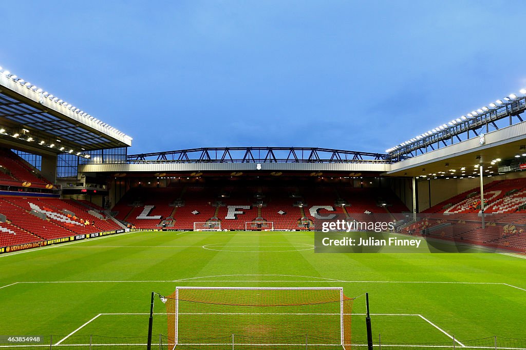 Liverpool FC v Besiktas JK - UEFA Europa League Round of 32