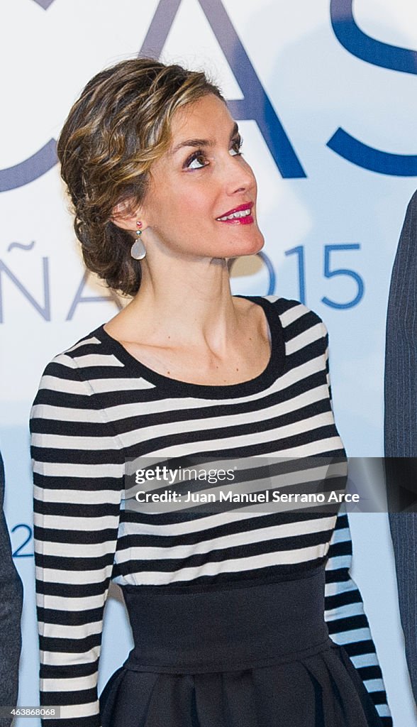 Spanish Royals Visit A Coruna