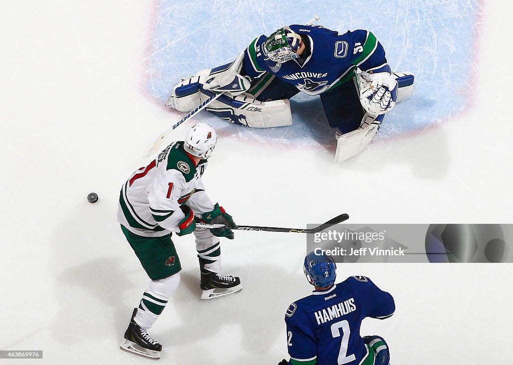 Minnesota Wild v Vancouver Canucks