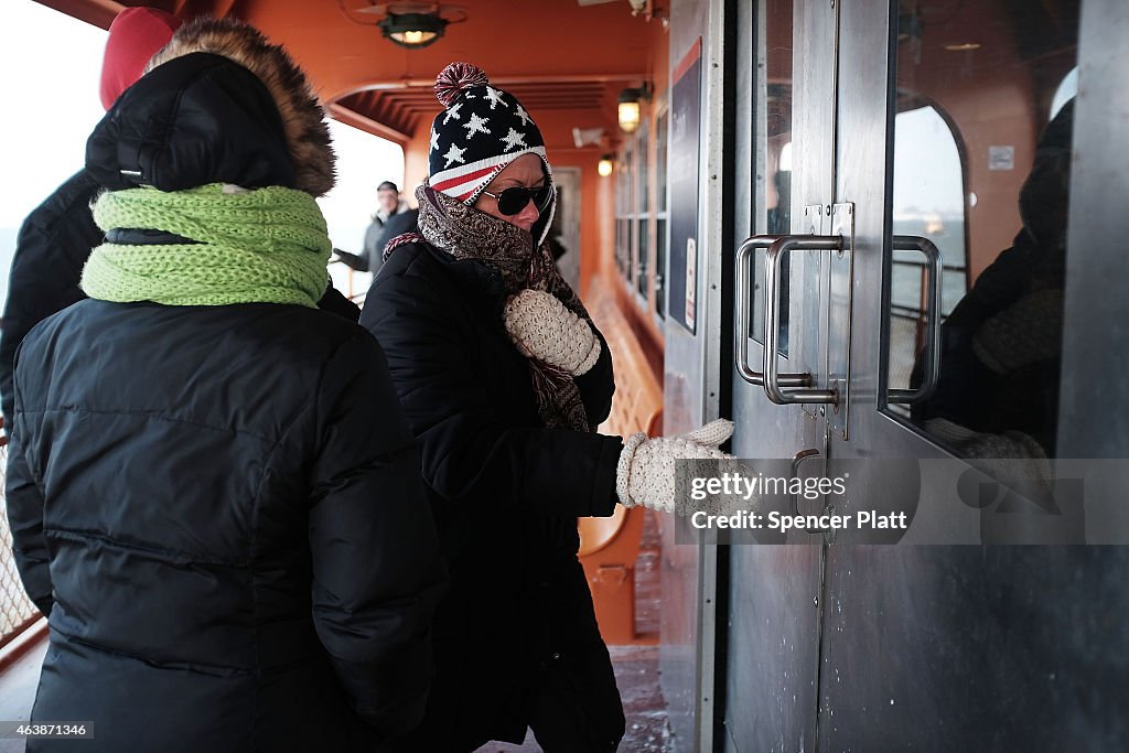 Arctic Cold Weather Chills New York City