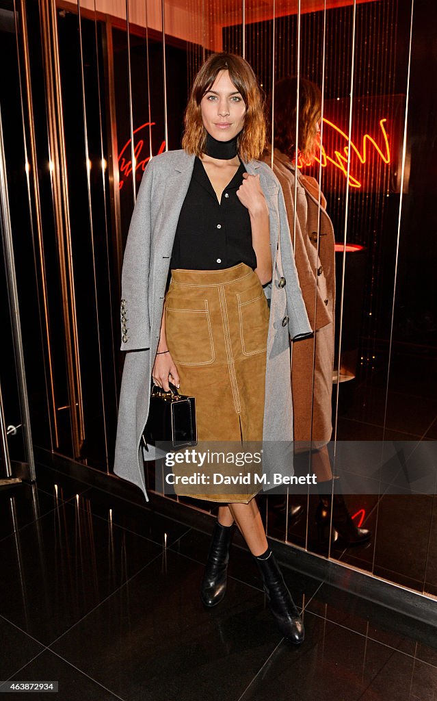 Alexa Chung And friends 'Rock The Empire' Celebrating The Launch Of W Beijing - Chang'an, At Wyld, Inside