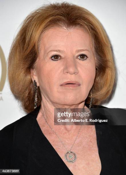 Producer Letty Aronson attends the 25th annual Producers Guild of America Awards at The Beverly Hilton Hotel on January 19, 2014 in Beverly Hills,...